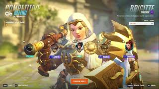PC Overwatch 5v5 ranked placements. Game 1 Support