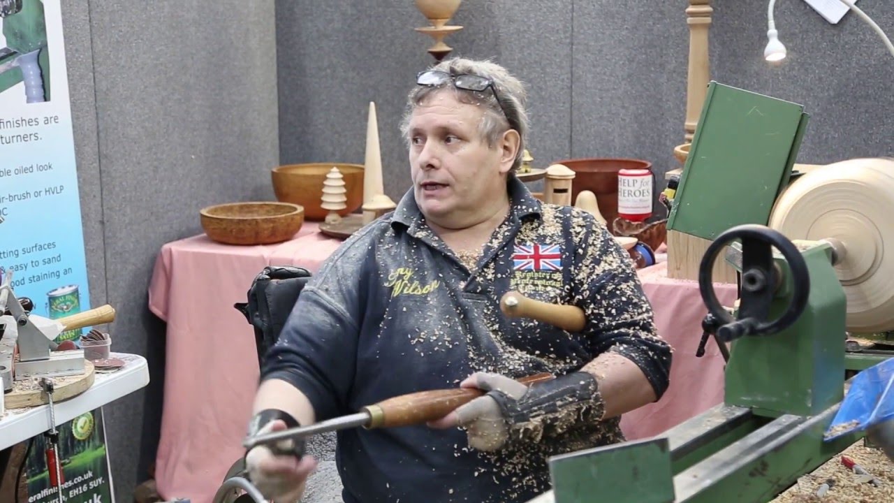 Wood Turner  Champion Tony Wilson