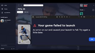 Fix FIFA 23/22 Error Your Game Failed To Launch An Error On Our End Caused Your Launch To Fail screenshot 4