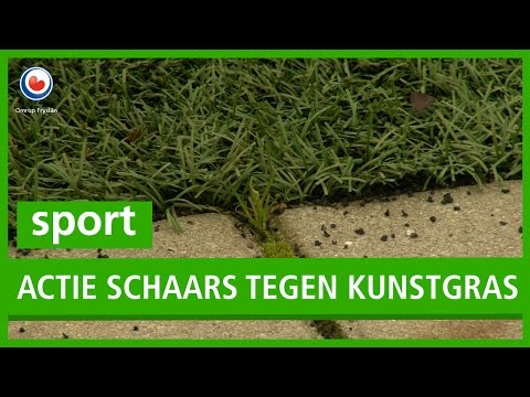 VOETBAL: Stijn Schaars in actie tegen kunstgras.