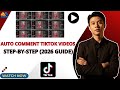 How To Auto Comment On Tiktok | Tool Auto Comment Tiktok Videos