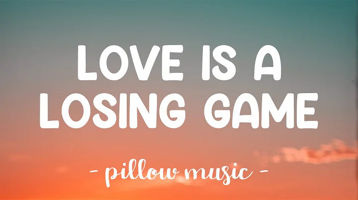 Love Is A Losing Game - Amy Winehouse (Lyrics) 🎵