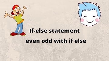 if else statement , even odd check with if-else in C