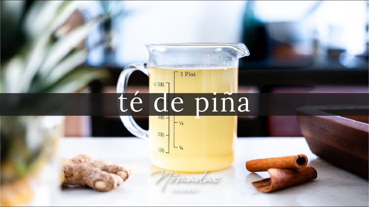 Cómo Preparar un Irresistible Té de Piña - YouTube