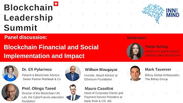 Blockchain financial and social implementation and impact: panel discussion on #BLS2018