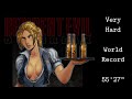 Resident Evil Outbreak - Very Hard Lone Wolf Speedrun - 55'27" [World Record]