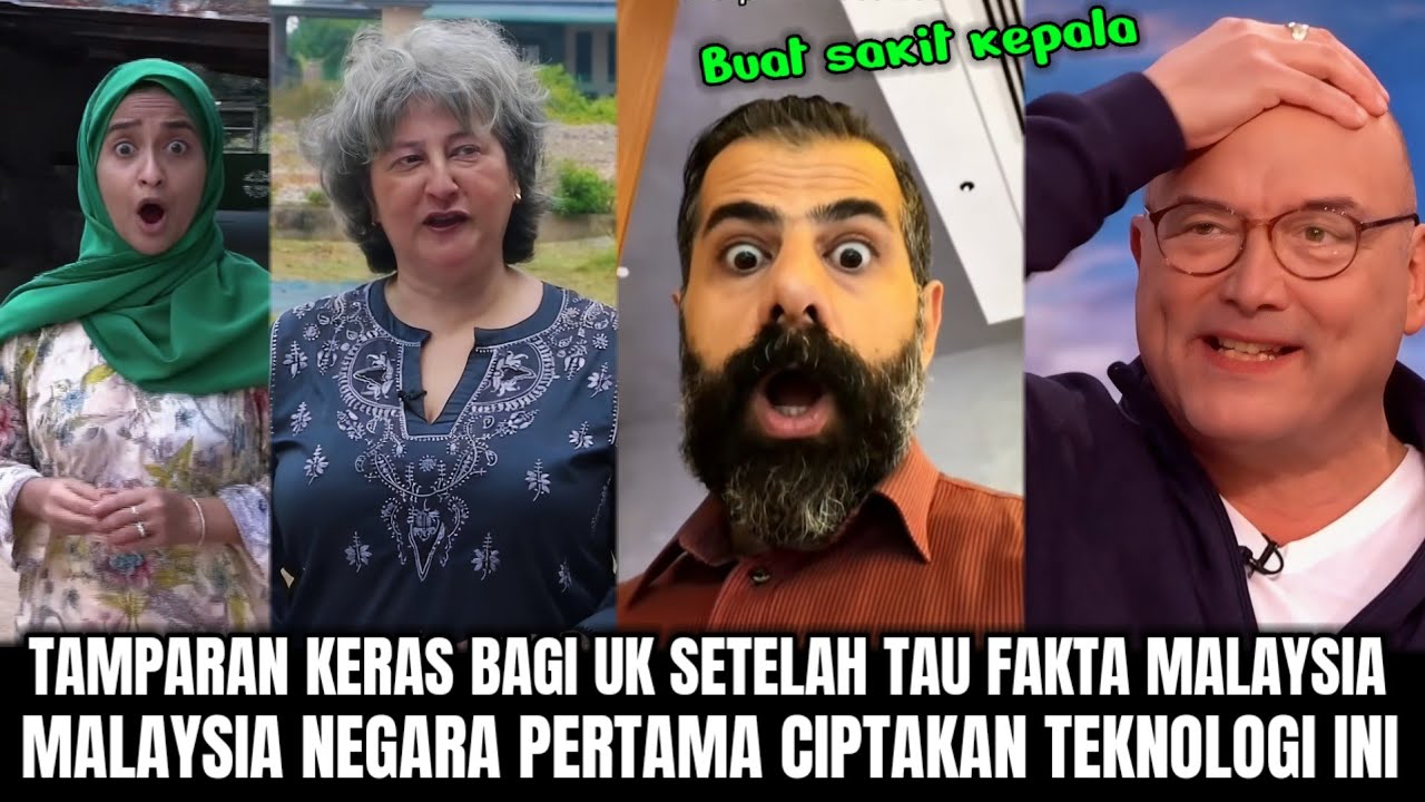 BELUM TAU MALAYSIA ORANG INI UDAH CAKAP SEMBARANGAN, BULE UK INI MALU 
