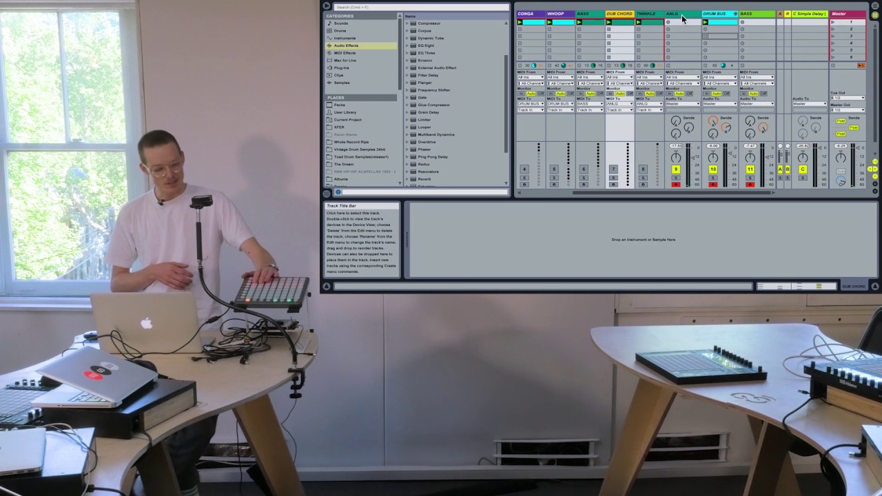 Ableton Live Tutorial : Replicating MPC track mutes in Ableton - YouTube