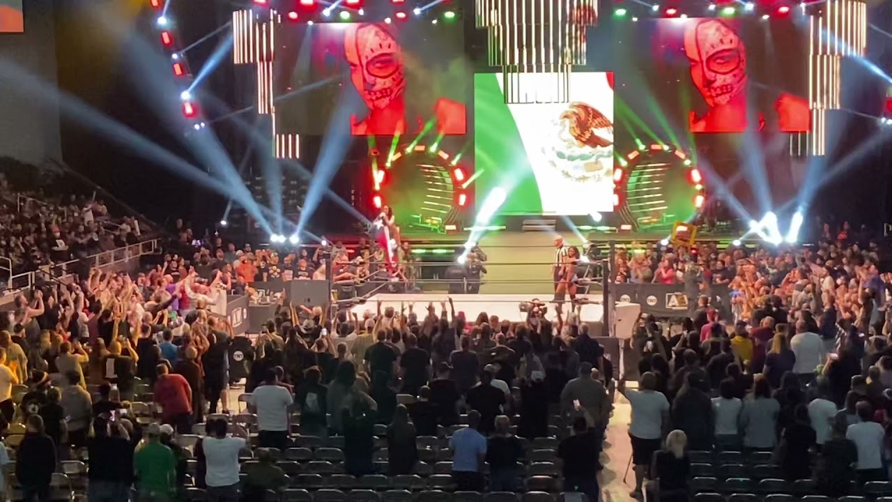 Thunder Rosa AEW Dark Elevation Entrance 12/20/21