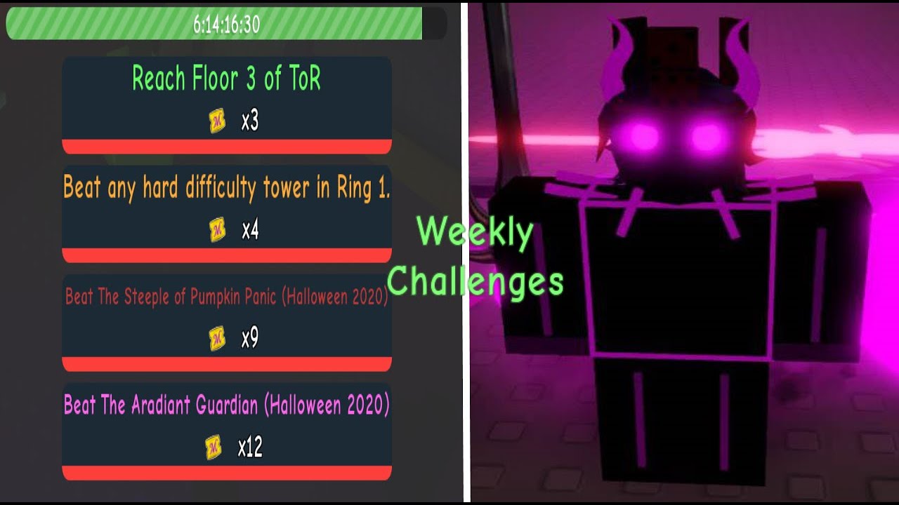 The Aradiant Guardiant Bossfight + Ending (JToH 2020 Halloween Event) for Weekly Challenge