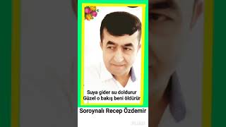 Suya gider su doldurur Güzel o bakış beni öldürür