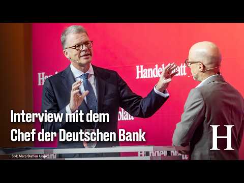 „Müssen der Bevölkerung die Wahrheit sagen“ – Christian Sewing im Interview mit Sebastian Matthes