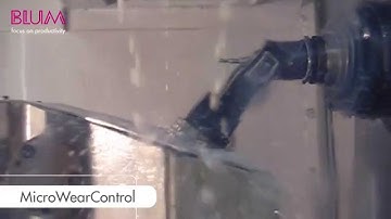 BLUM LaserControl: Tool Measurement under coolant | Werkzeugmessung unter Kühlschmierstoff