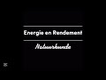 Energie en rendement | Natuurkunde