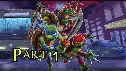 TMNT Mutants Unleashed - Part 1 LIVE Gameplay Walkthrough