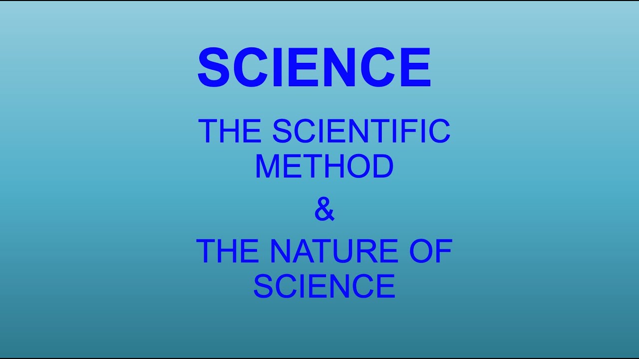 Introduction to Science Sp24 - YouTube