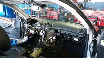 C209 dash removal time lapse