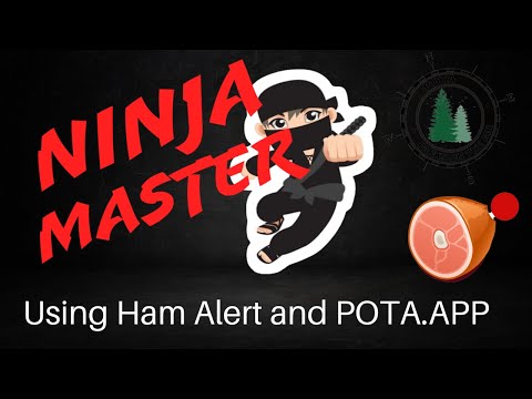 Be a POTA Ninja with Ham Alert