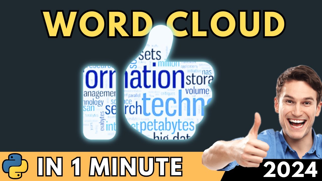 Create Stunning Word Clouds in Python: Python Project (2024) - YouTube