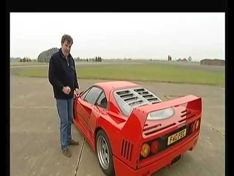 Rosefarve Håndbog manipulere Old Top Gear Jeremy Clarkson s Best Supercar The F40 - YouTube