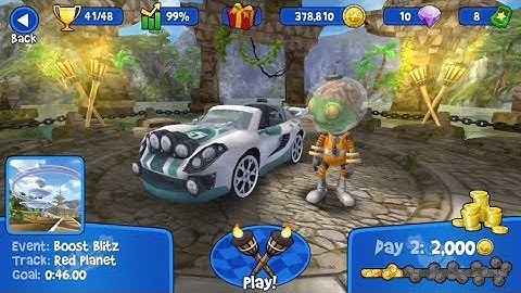 Beach Buggy Racing Daily Challenge #89 | Boost Blitz In Red Planet