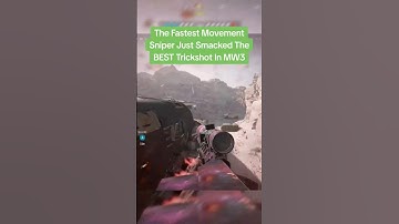 Fastest Movement Sniper Smacked The Best Trickshot In MW3 🤯 #ObeyRC #WeShallObey #cod #mw3 #shorts