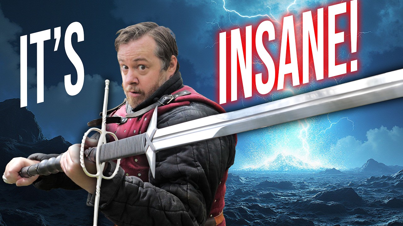 I'VE WANTED THIS MY WHOLE LIFE! a REAL commercial sold GREATSWORD! - Swordier zweihander REVIEW