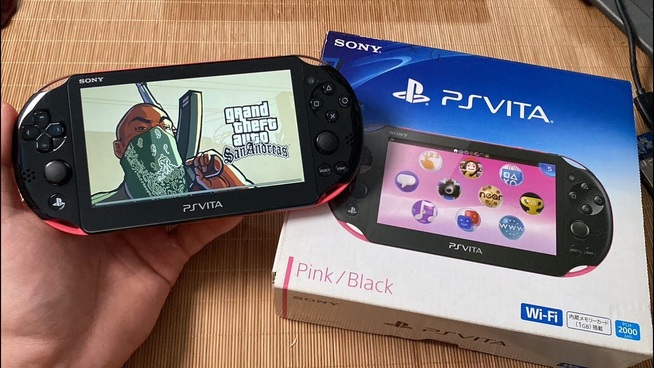Hands-on with the PS VITA 2000 Pink/Black - Real-world experience