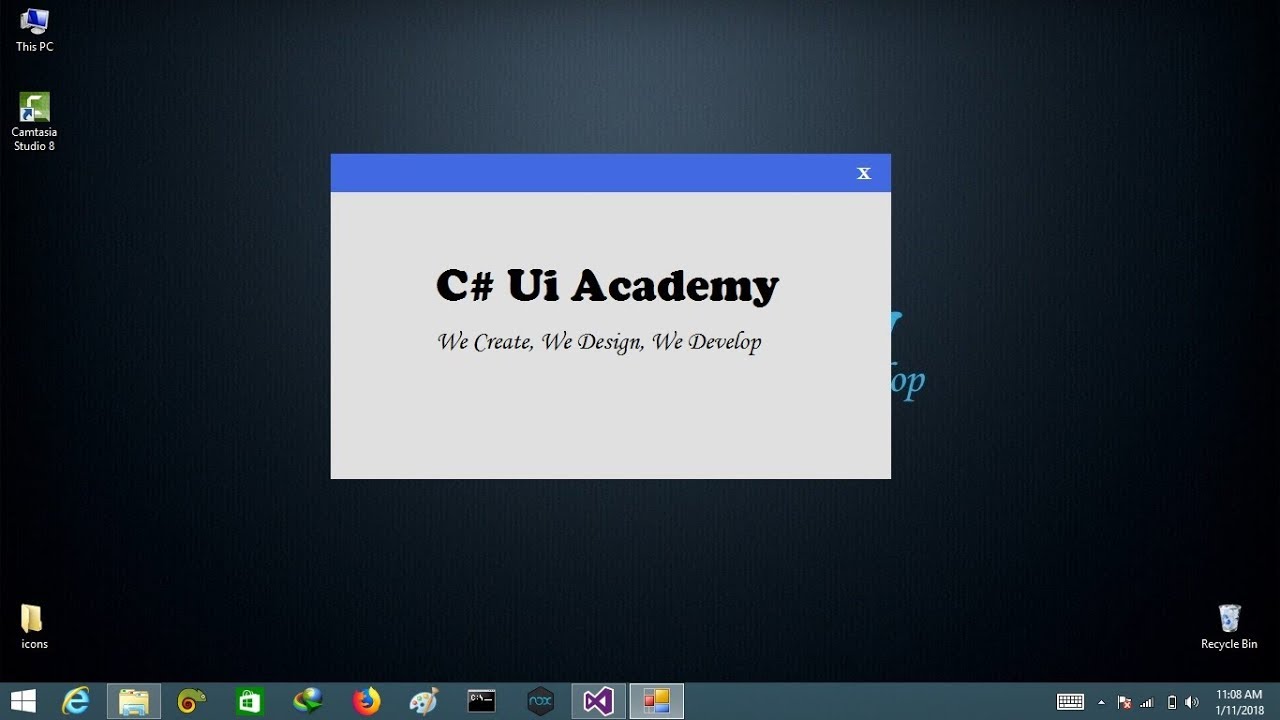 advanced programming, GUI programming C#, drag borderless form c#, resize b...