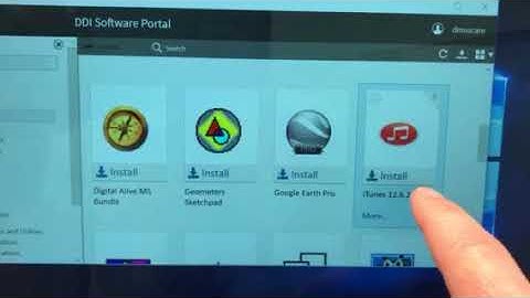 Installing Software on LCPS TDs Using Portal Manager