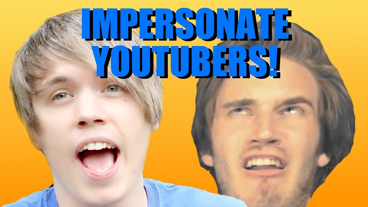 HOW TO IMPERSONATE YOUTUBERS (PEWDIEPIE, JACKSFILMS, SMOSH...) AND MORE! - RSRD #1