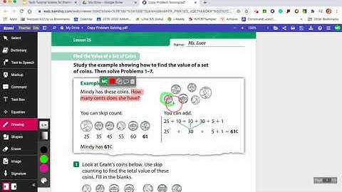 Using Kami to Complete Assignments