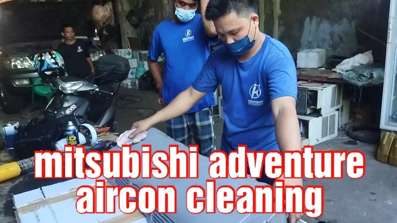 mitsubishi adventure aircon cleaning YouTube