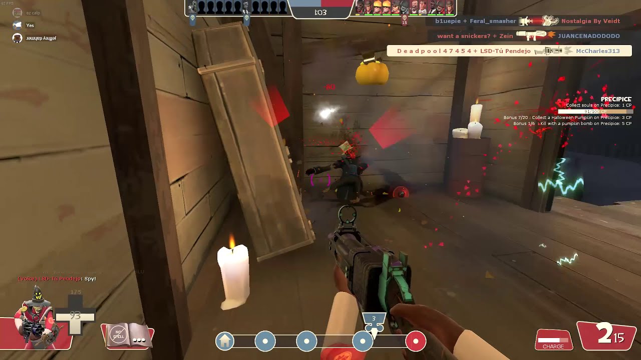 Haha enemies go boom YouTube