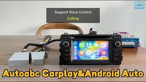 Autoabc apple Carplay&Android Auto designed for Toyota with Touch2&Entune2.0 2014-2019