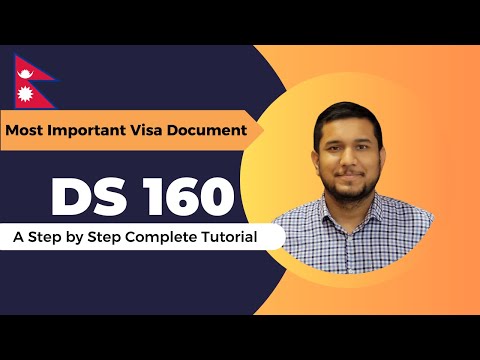 USA Student Visa (F1 VISA), Complete DS 160 Form Tutorial (in Nepali), Apply for F1 visa from Nepal