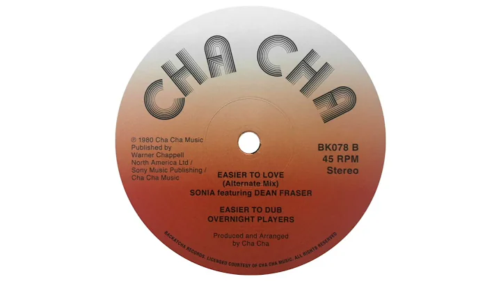 Sonia - Easier To Love - Alternate Mix featuring D...