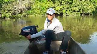 Turn on the suzuki&#39;s outboard motor