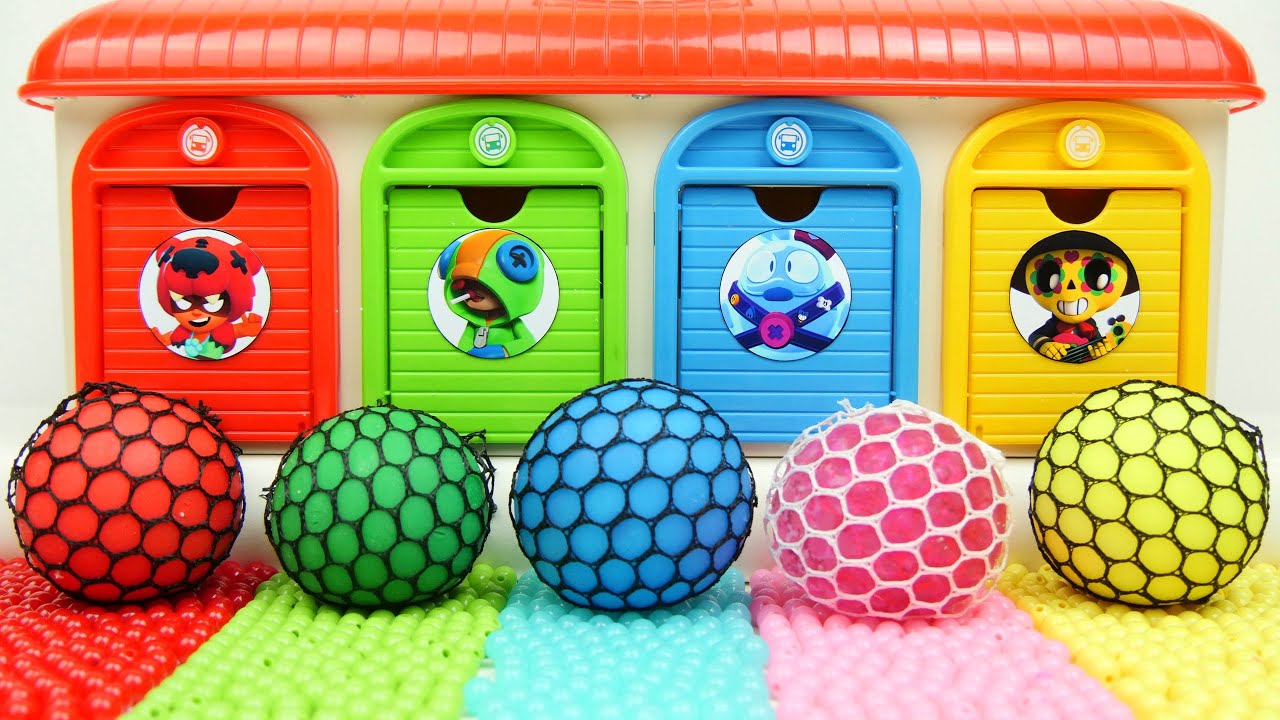 Oddly ASMR Garage | DIY Making 5 Color Relax Balls Net in 4 Color Satisfying Garage Cutting Candy