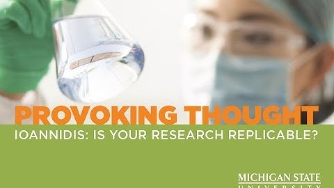 Interview with Dr. John Ioannidis