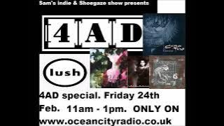 4AD SPECIAL. Best of 4AD indie label. On Ocean City Radio, Plymouth