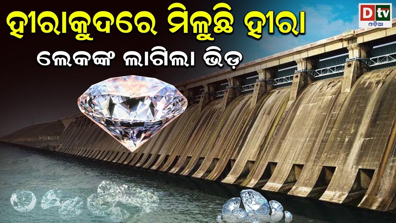 ହୀରାକୁଦରେ ମିଳୁଛି ହୀରା! ଲୋକଙ୍କ ଲାଗିଲା ଭିଡ Diamonds In Hirakud