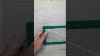 How to Stitch the Alternating Scotch Stitch | Scotch Stitch Mug Rug, Part 4