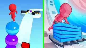 Stack Rider Vs Stack Color🍎🍎Walkthrough Android iOS Gameplay HTES3