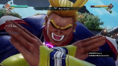 Jump force - (All might) Combo with assist