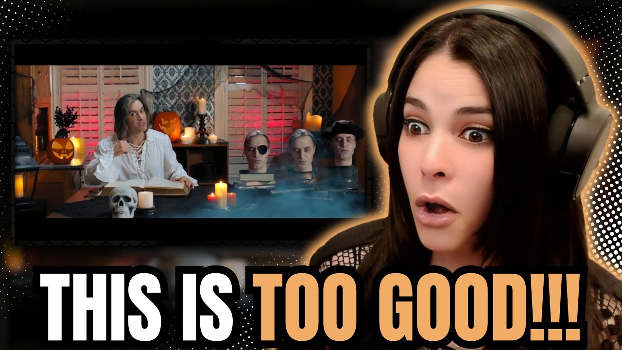 Реакция Джеффа Кастеллуччи на «Всадника без головы» 🧛‍♂️ Идеальное сочетание Хэллоуина и гармонии!