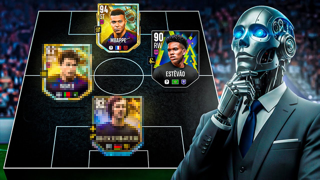 Eu Fiz a IA montar minha SELEÇÃO de FUTEBOL no UFL 🤖🇧🇷