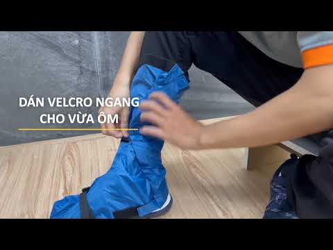 Video Bọc giày đi mưa Madfox vừa mọi cỡ giày - Cách sử dụng... - youtube