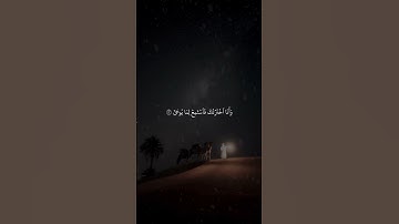 شريف مصطفى | سورة طه آية ١٣ - ١٤