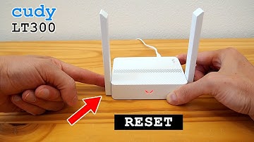 Cudy LT300 4G Router Wi-Fi • Factory reset